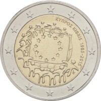 Kipras 2015 Europos Sąjungos vėliavos 30-metis