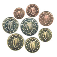 Airija 2010 UNC Euro Monetų UNC Rinkinys