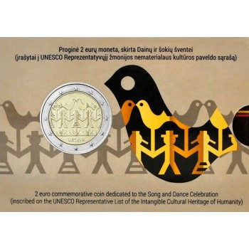 Lietuva 2018 Dainų Šventė Kortelė Lietuva 2018 Dainų Šventė Kortelė