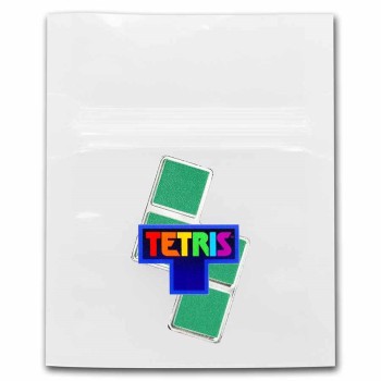 Niujė 2023 Tetris S-Tetrimino blokas žalias