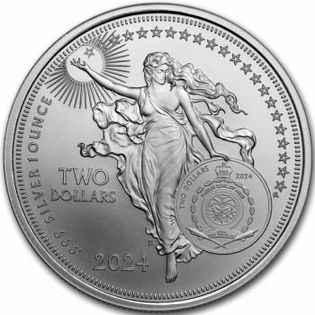 Niujė 2024 Viljamas Šekspyras 1oz Ag999